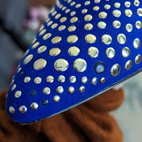 Betsey Johnson FAALYN Studded Heels Size 8.5 - Picture 8 of 10